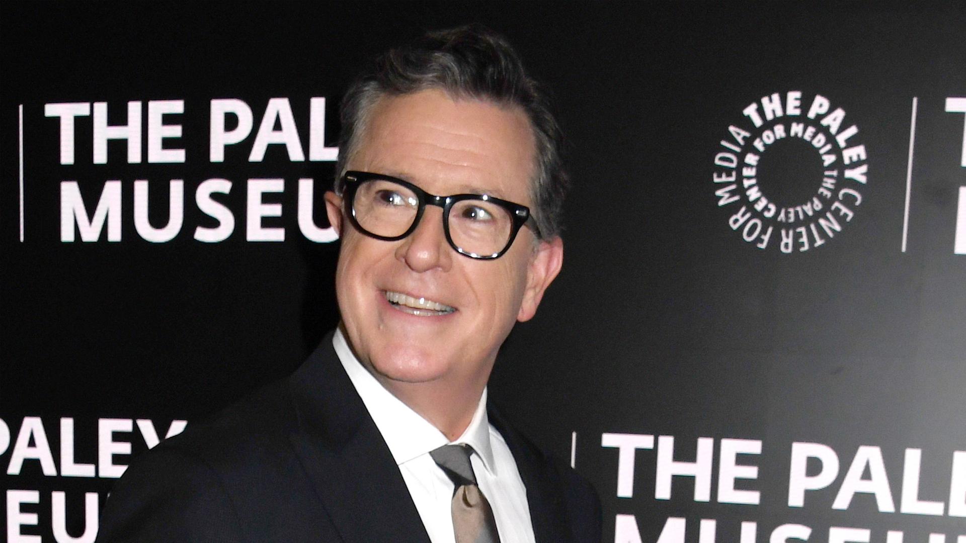 Moderator Stephen Colbert. (Archiv)