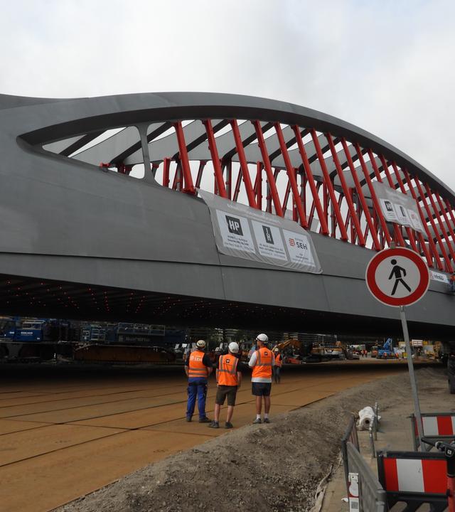 Die Sternbrücke in Hamburg.