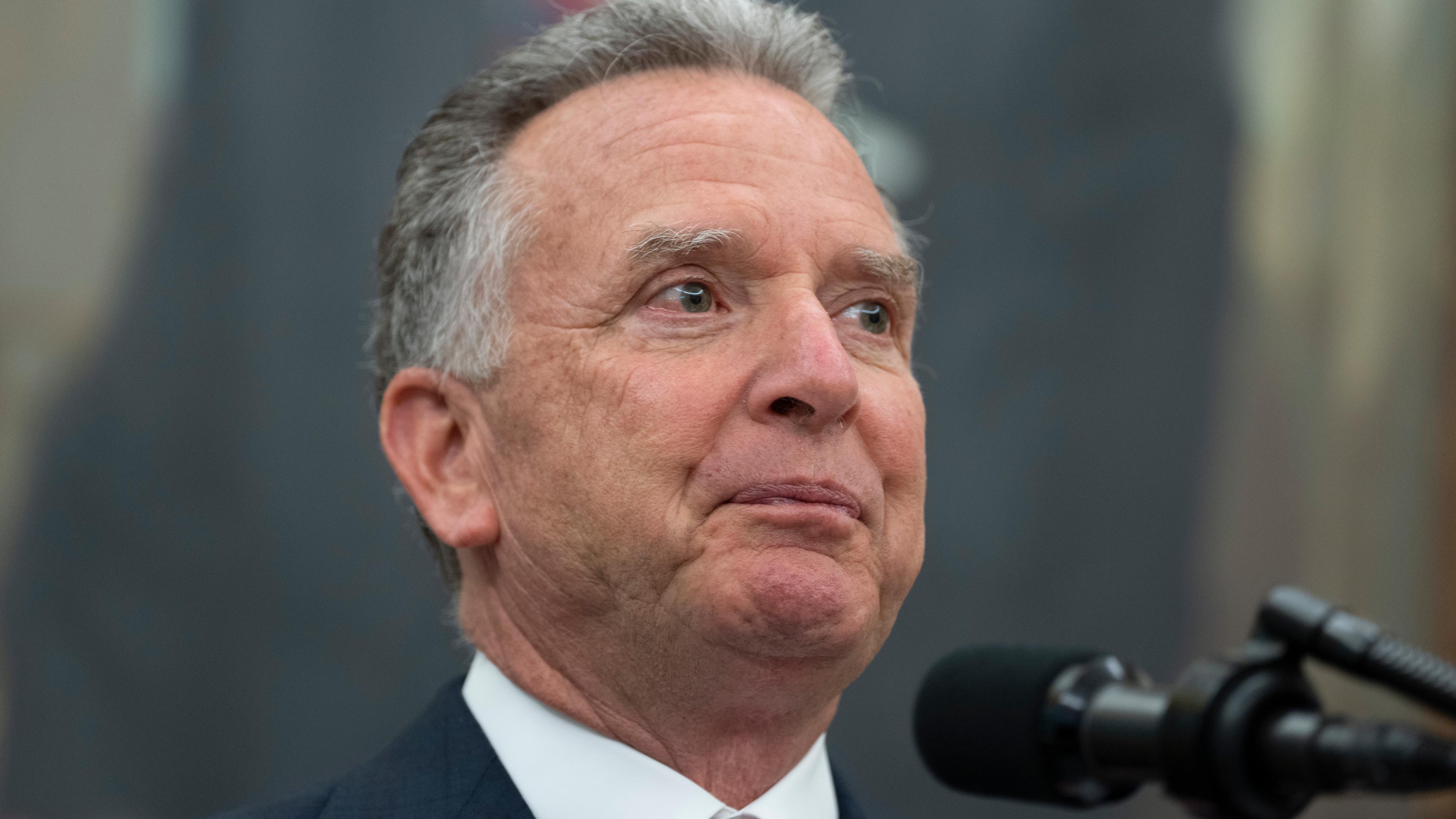 Steve Witkoff spricht im Oval Office im Weißen Haus.