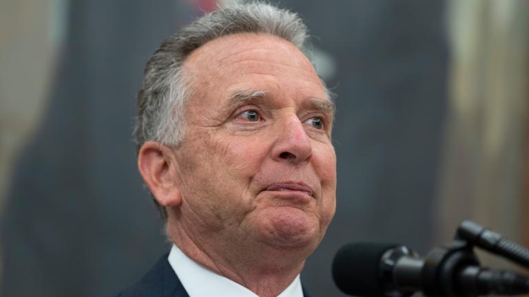Steve Witkoff spricht im Oval Office im Weißen Haus.