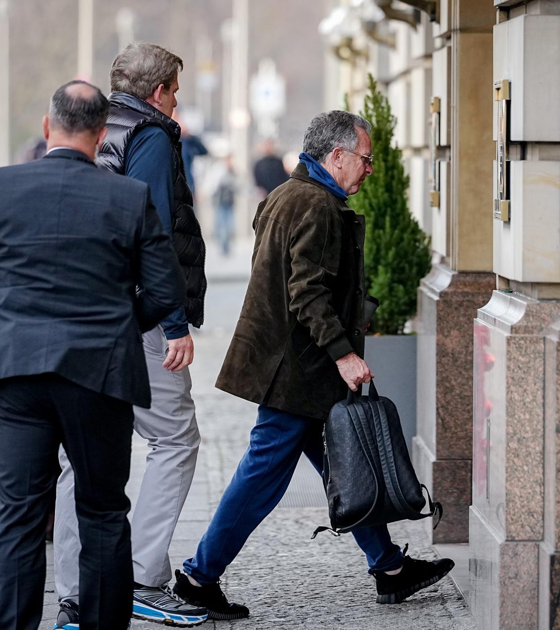 Steve Witkoff, Sondergesandter der Vereinigten Staaten, kommt am Hotel Adlon an.