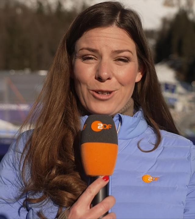Amelie Stiefvatter | ZDF-Reporterin in Cortina