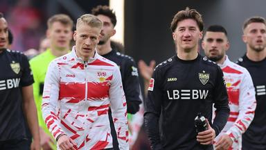 Angelo Stiller (re.) und Chris Führich