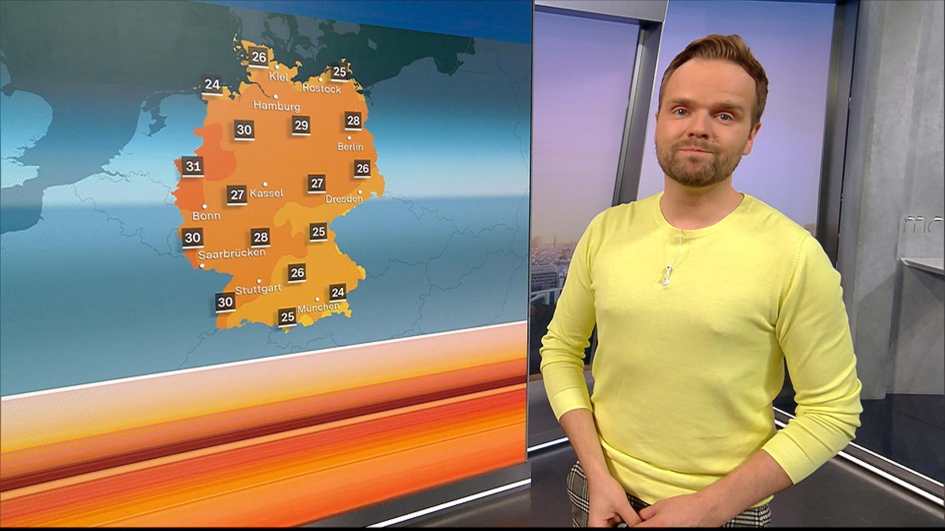 So wird das Wetter am Dienstag