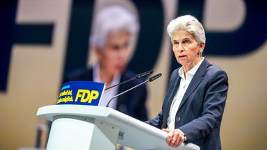 Berlin: Marie Agnes Strack Zimmermann, Kandidatin als Parteivorsitzende der FDP, aufgenommen beim Bundesparteitag