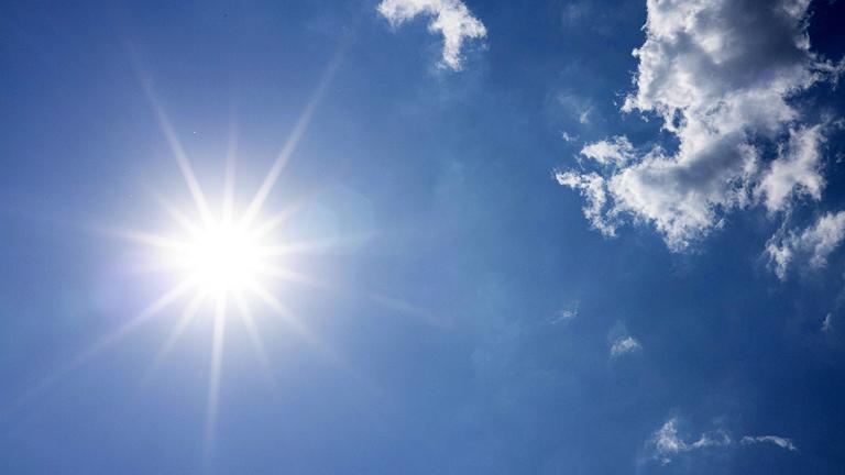 Die strahlende Sonne