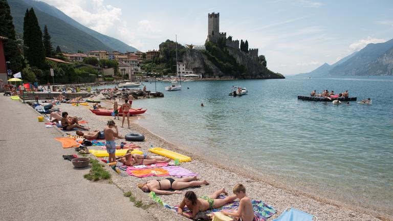 Strand am Gardasee