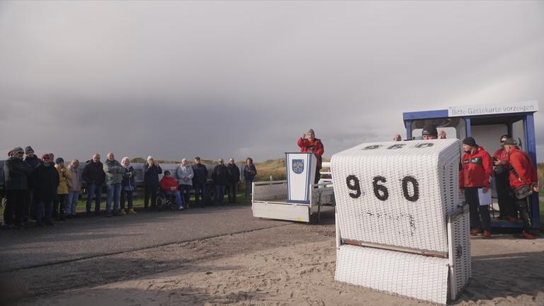 Strandkörbe zu versteigern