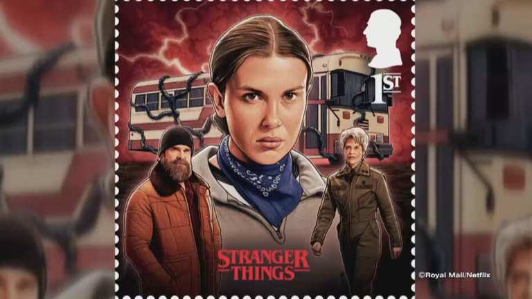 "Stranger Things" auf Briefmarken verewigt