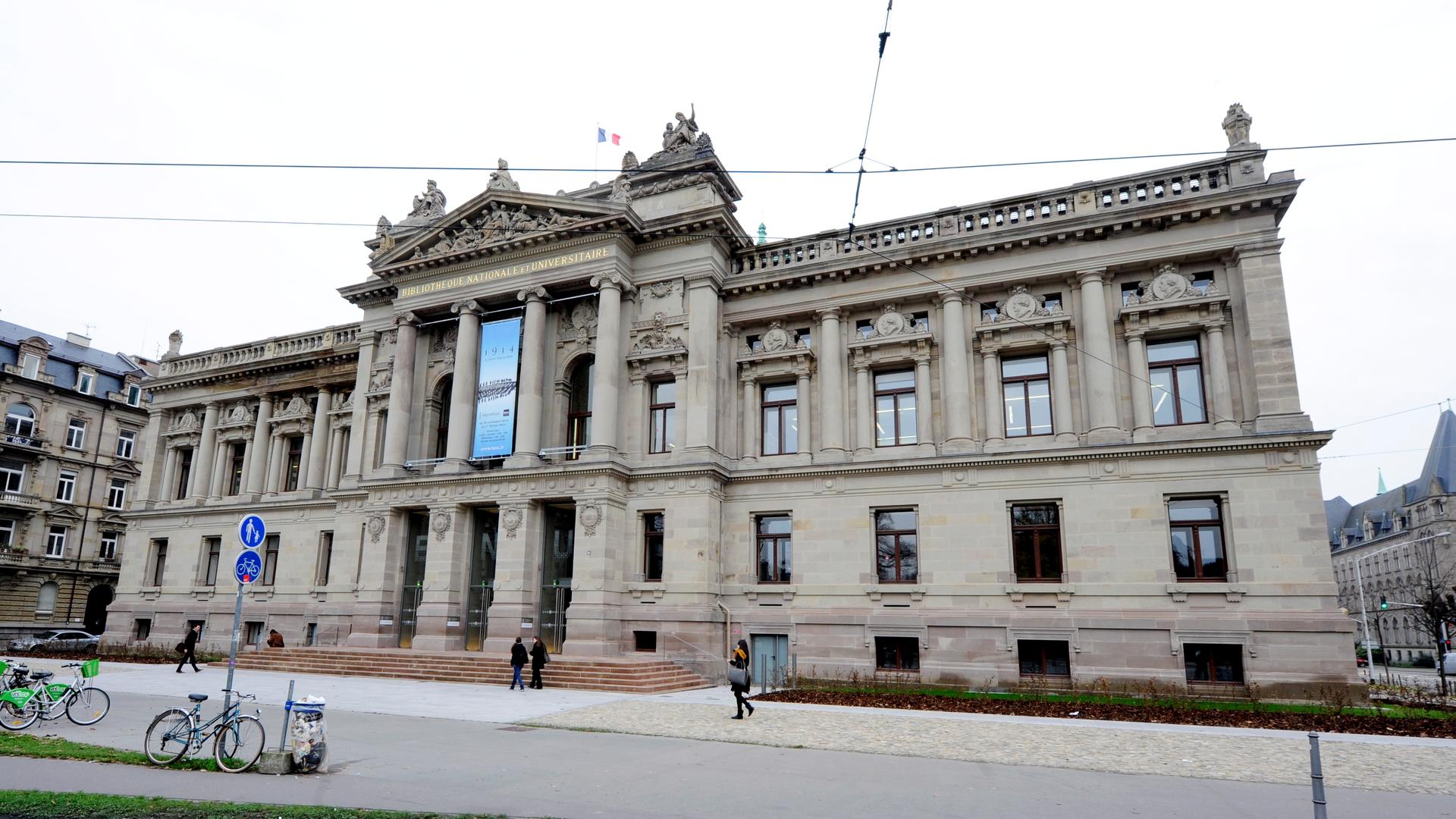 Archiv: Die Universitätsbibliothek von Straßburg (Frankreich)