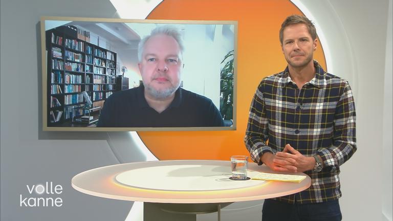 Prof. Scheithauer im Gespräch mit Florian Weiss