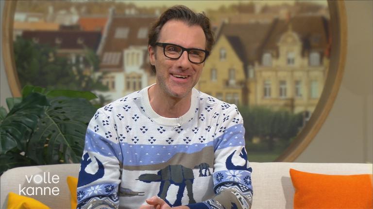 Patrick Lipke auf der Volle-Kanne-Couch