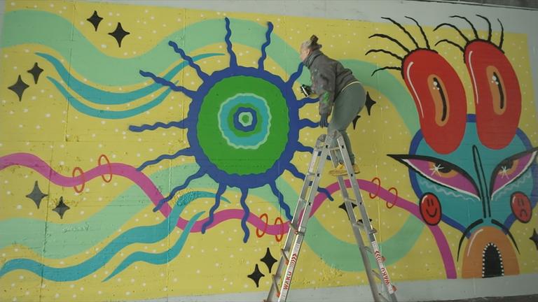 Streetart in EM-Austragungsorten