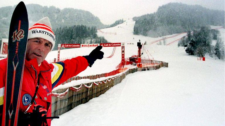 Toni Sailer am Hahnenkamm