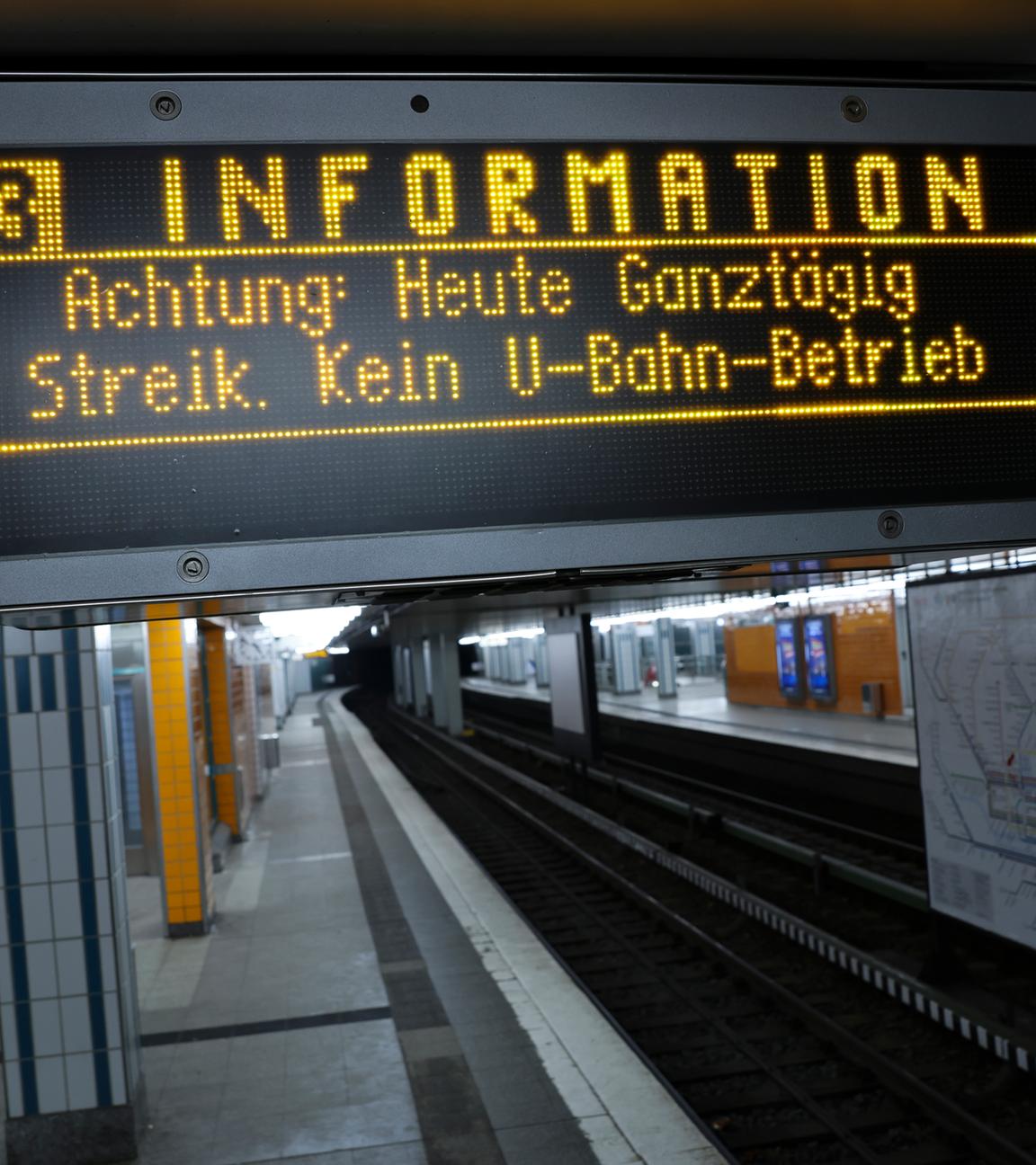 Warnstreiks im öffentlichen Dienst - Hamburg