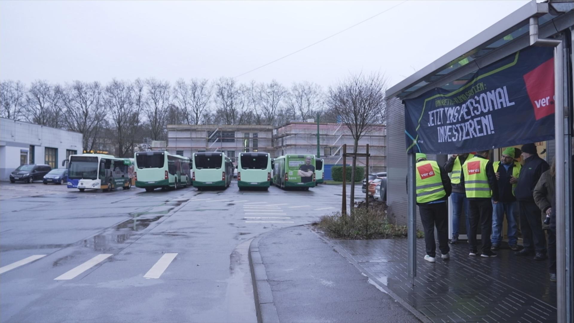 Streiks-Nahverkehr