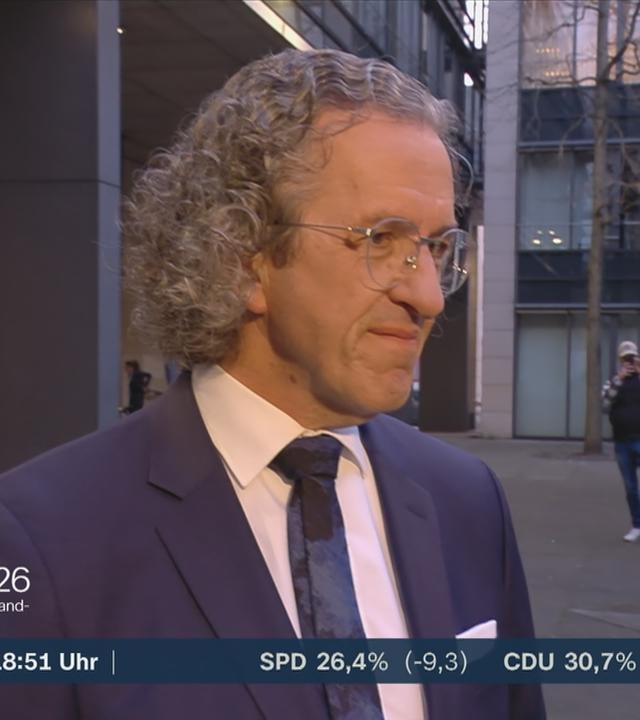 Joachim Streit von den Freien Wählern mit einer Reaktion zur Landtagswahl in Rheinland-Pfalz.