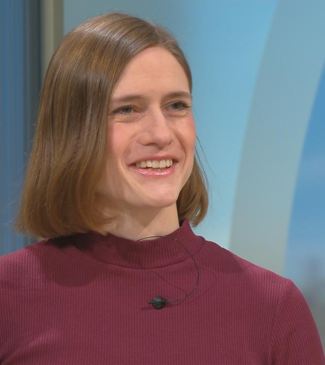 ZDF-Reporterin Karen Grass im Gespräch bei "Volle Kanne"