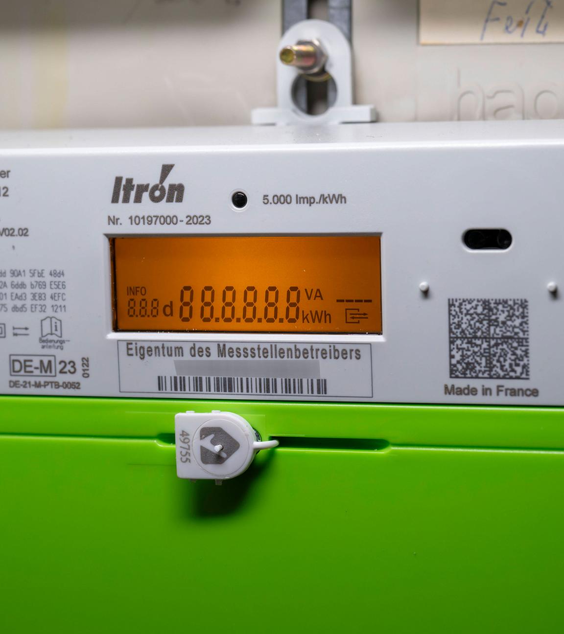 Digitaler Stromzähler