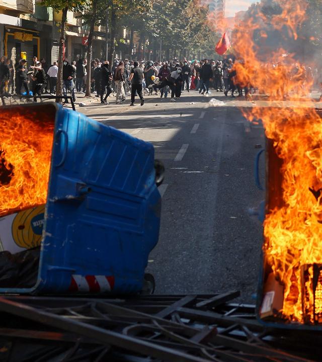 Studentenproteste in Albanien
