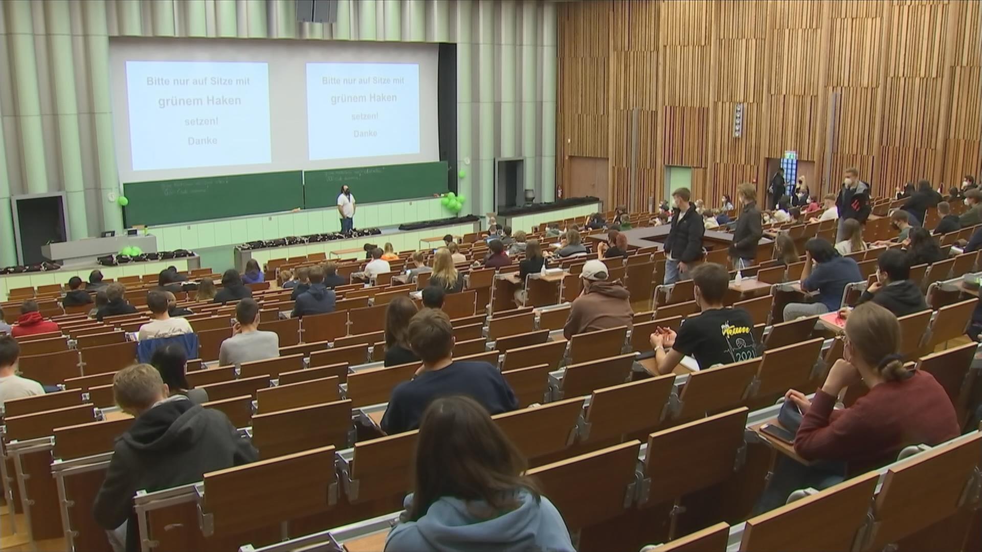Hörsaal an der Uni