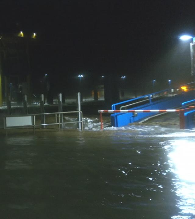 Sturmflut in Nordfriesland
