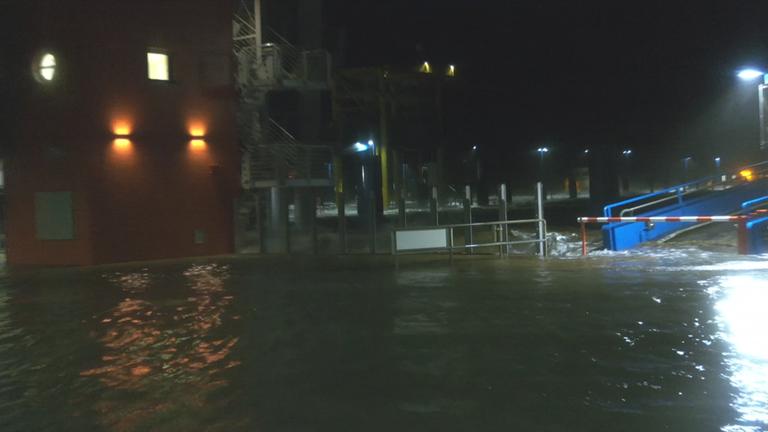 Sturmflut in Nordfriesland