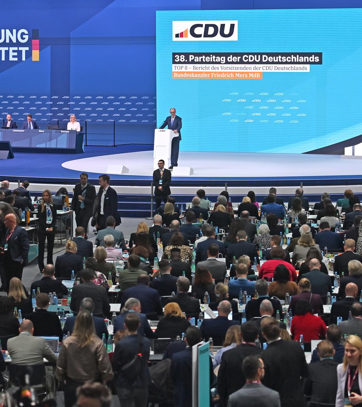 Stuttgart: 38. Bundesparteitag der CDU
