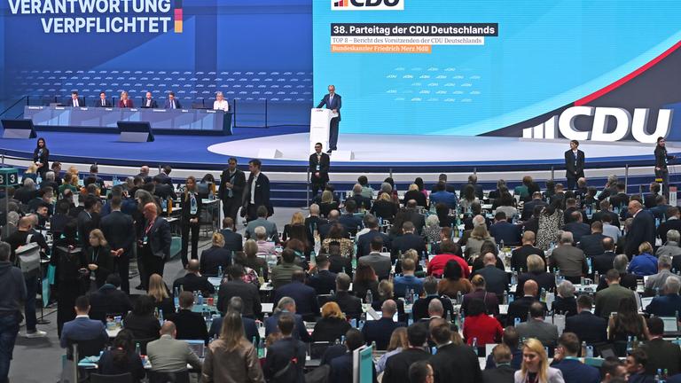 Stuttgart: 38. Bundesparteitag der CDU