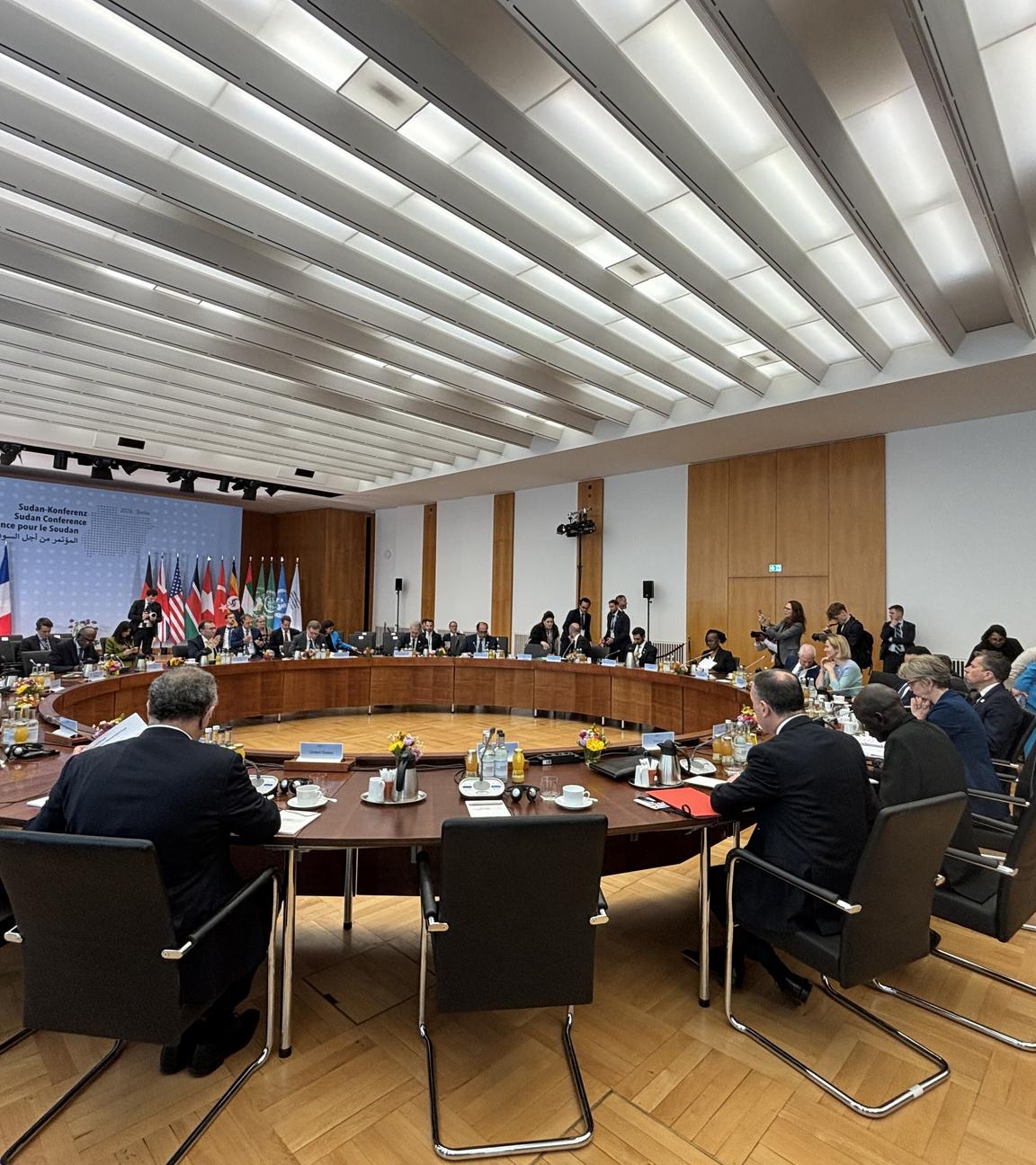 Internationale Sudan-Konferenz in BerlinInternational Sudan conference in Berlin