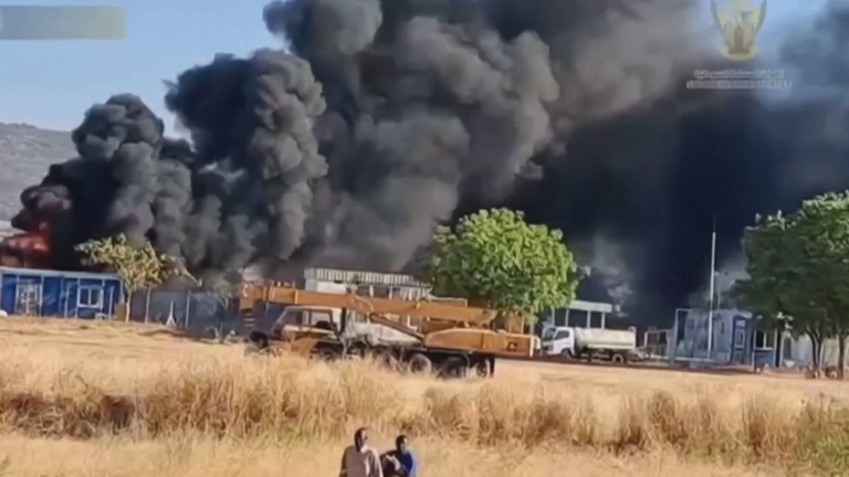 Video der sudanesischen Armee soll angegriffene UN-Basis zeigen