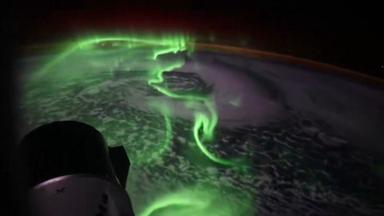 Südlicht: NASA-Astronautin filmt Naturspektakel
