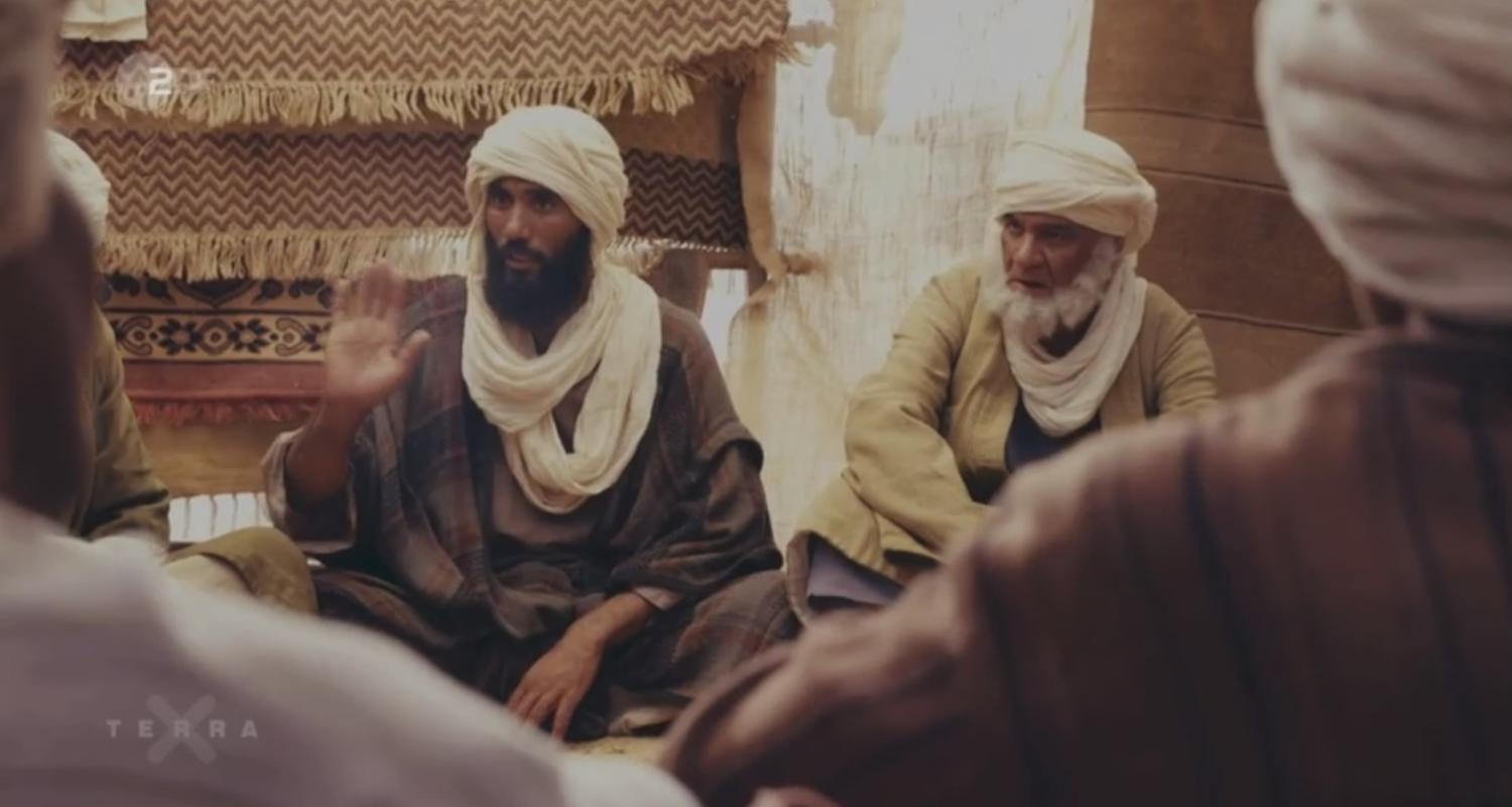 Spielszene: Treueeid für Abu Bakr