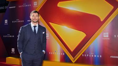 Schauspieler David Corenswet bei "Superman"-Premiere in L.A.