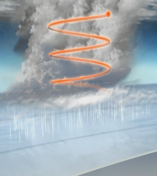 Virtuelles Studio, 3D-Grafik, Gewitterzelle, Özden Terli