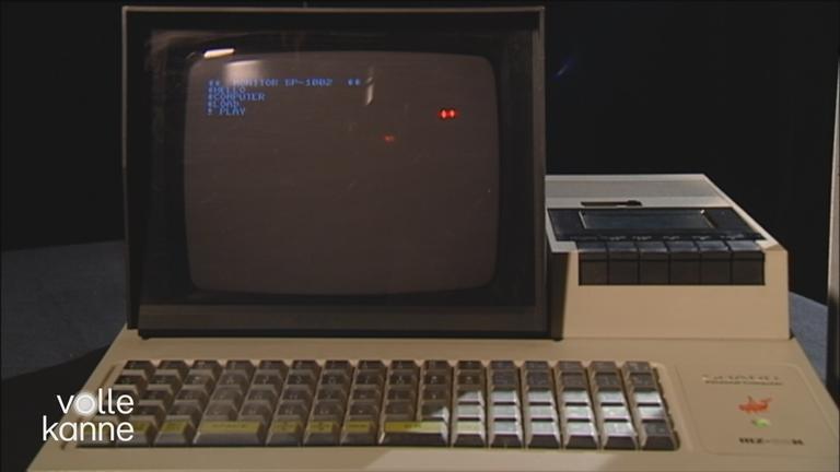 Ein alter PC mit Desktop