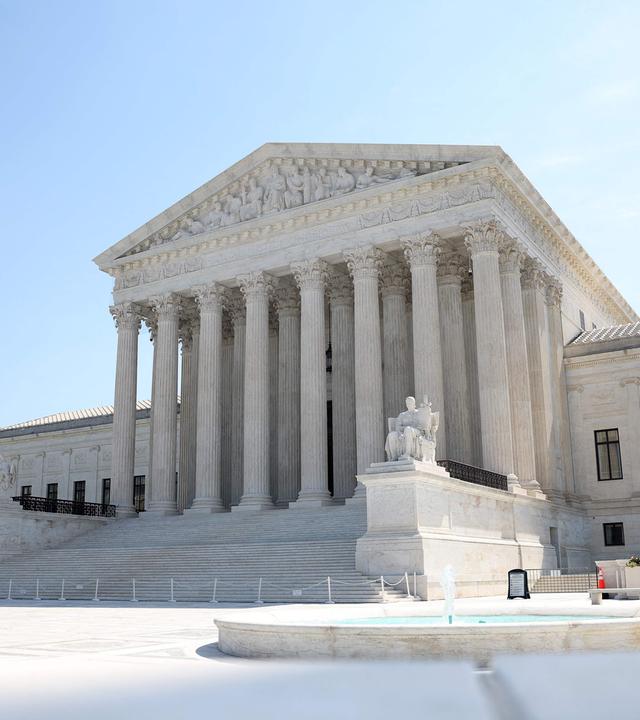 Der Supreme Court in Washington D.C.