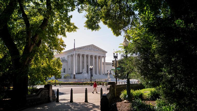 Der Oberste Gerichtshof auf dem Capitol Hill in Washington.