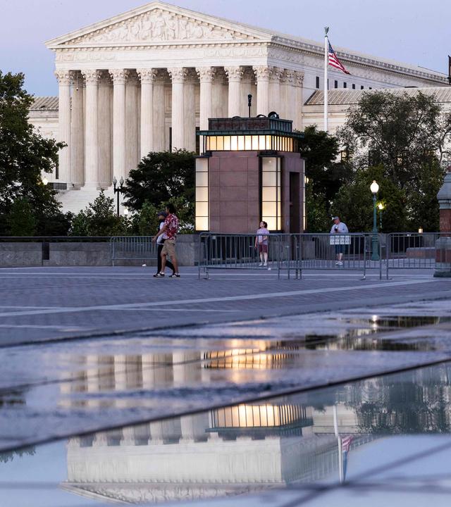 Das Gebäude des Obersten Gerichtshofs der USA.