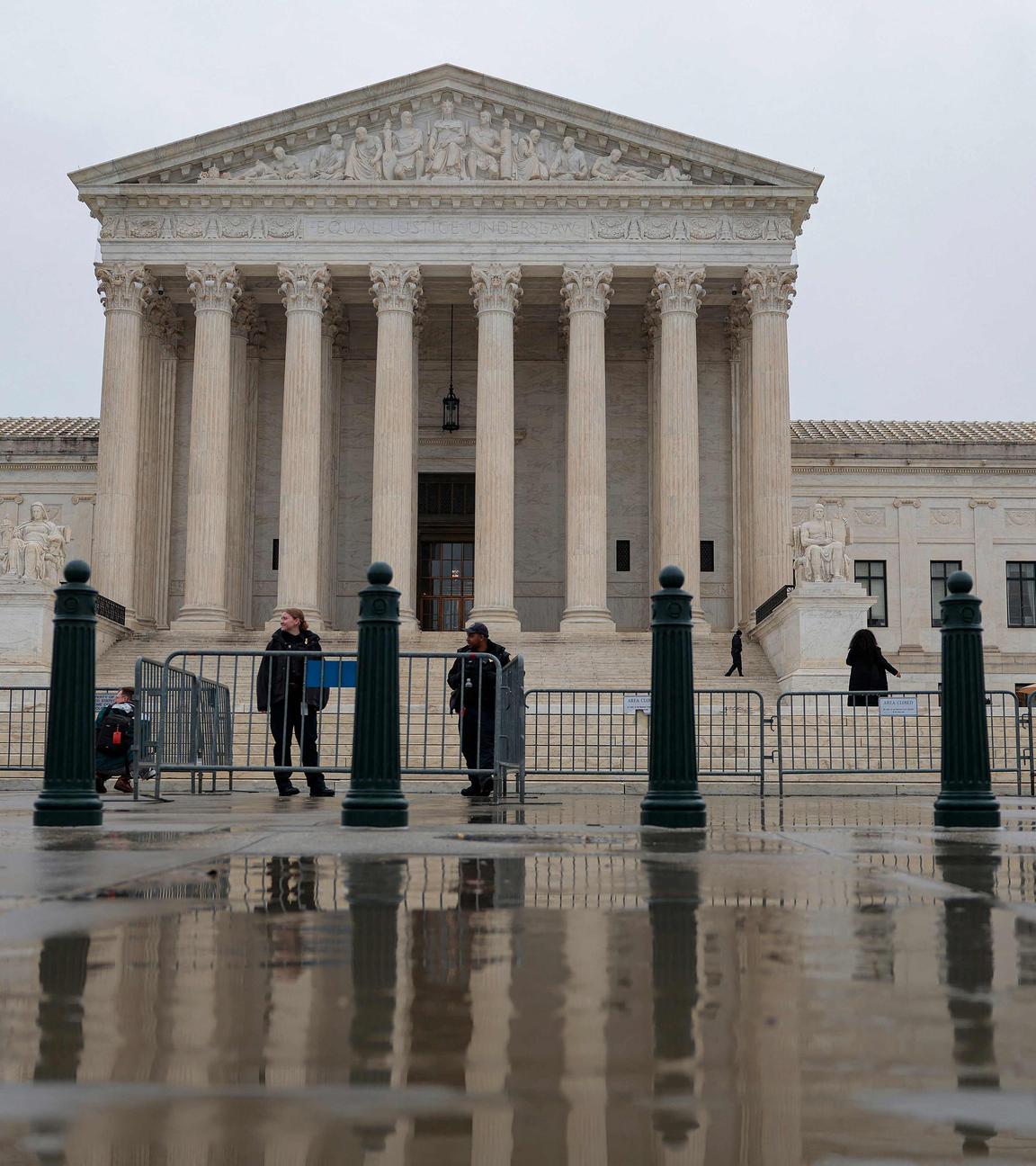 Das Oberste Gericht, der Supreme Court, in den USA.