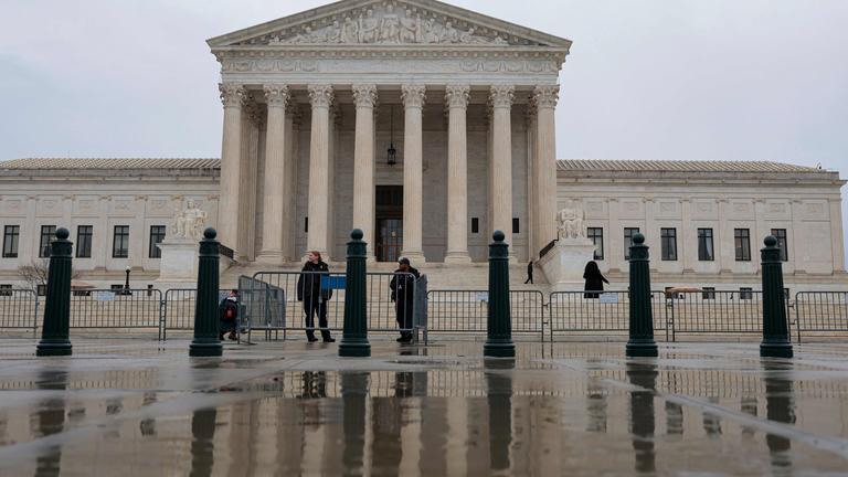 Das Oberste Gericht, der Supreme Court, in den USA.