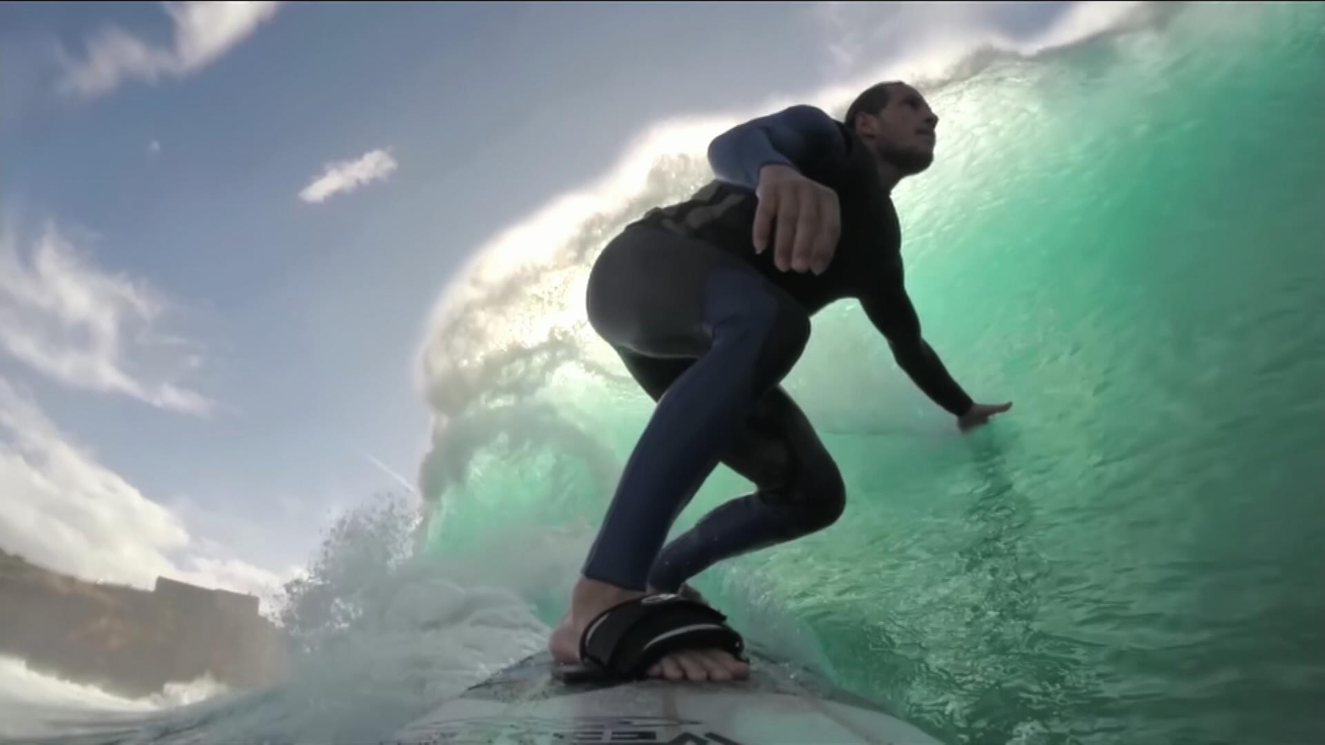 Nervernkitzel beim Big Wave in Nazaré