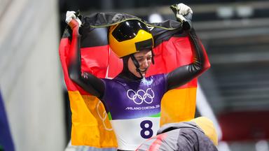 Silber und Bronze für deutsche Skeletonis