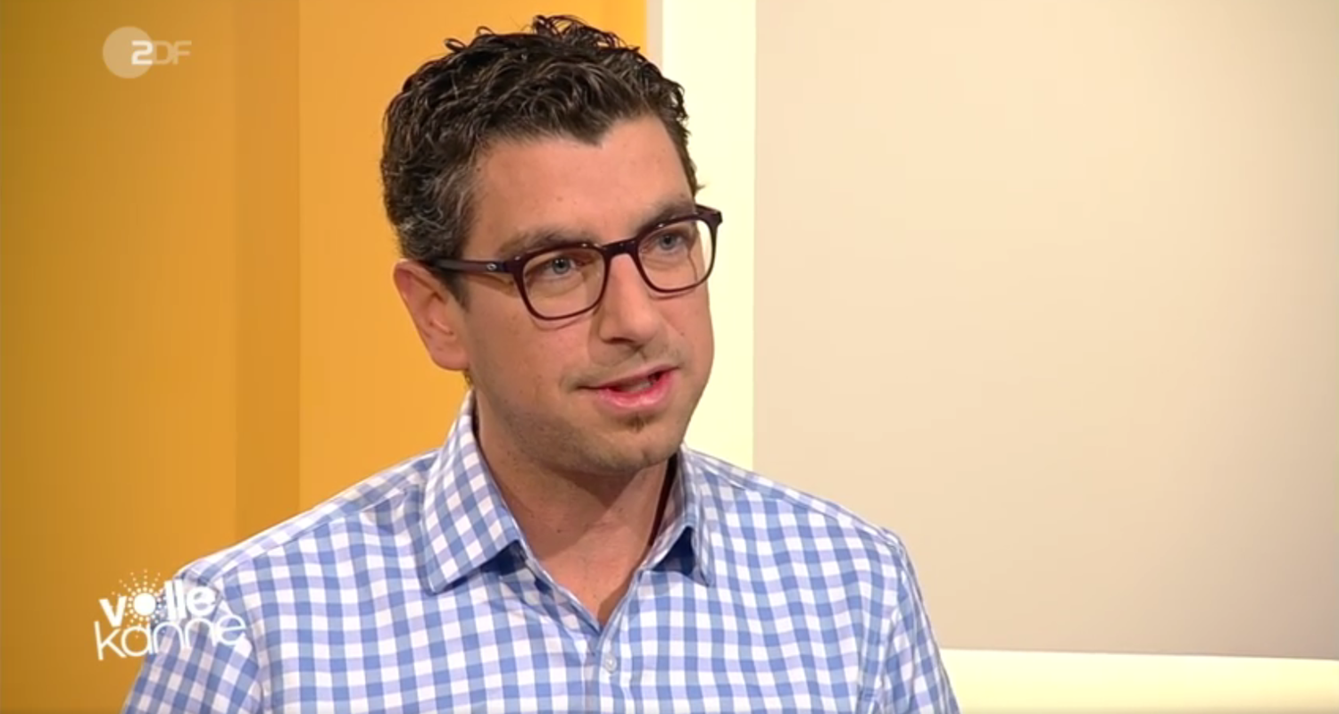 Sven-Hendrik Hahn bei "Volle Kanne"