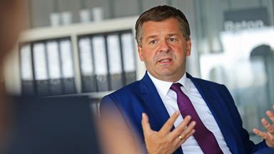 Sachsen-Anhalts Ministerpräsident Sven Schulze (CDU) 