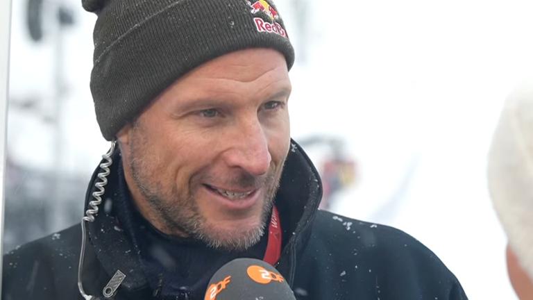 Lindsey Vonns Trainer und Ex-Skirennfahrer Aksel Lund Svindal im ZDF-Interview