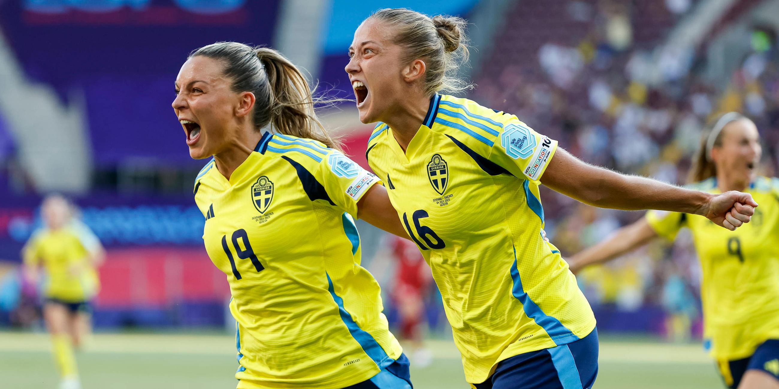 Filippa Angeldahl mit Johanna Rytting Kaneryd.