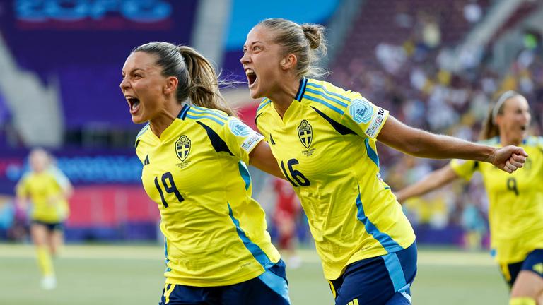 Filippa Angeldahl mit Johanna Rytting Kaneryd.