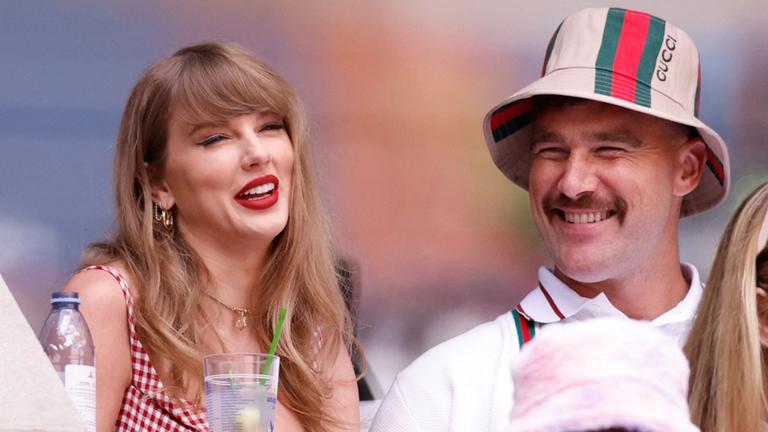Travis Kelce Taylor Swift bei den US Open