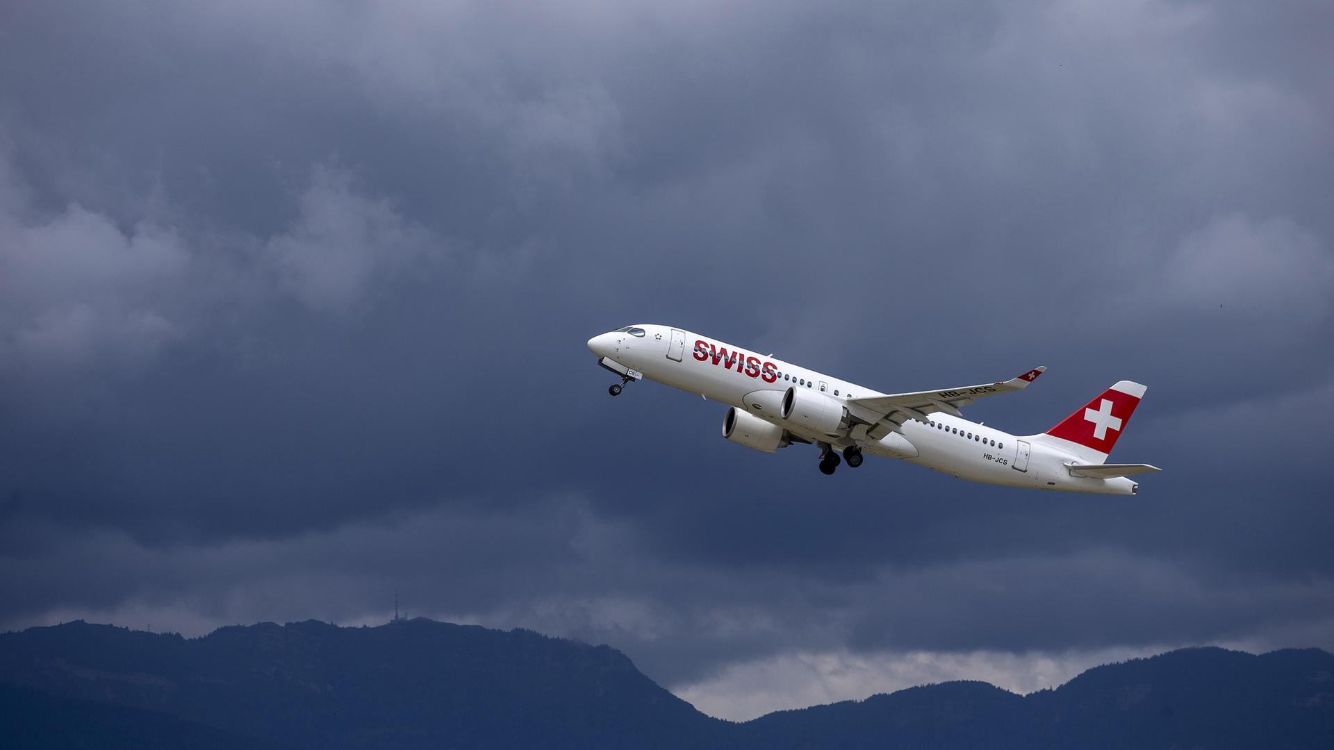 Archiv: Airbus der Swiss Air
